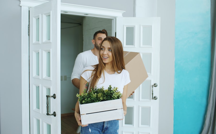 Limpieza de mudanzas en Madrid: cajas en la vivienda antes de la limpieza